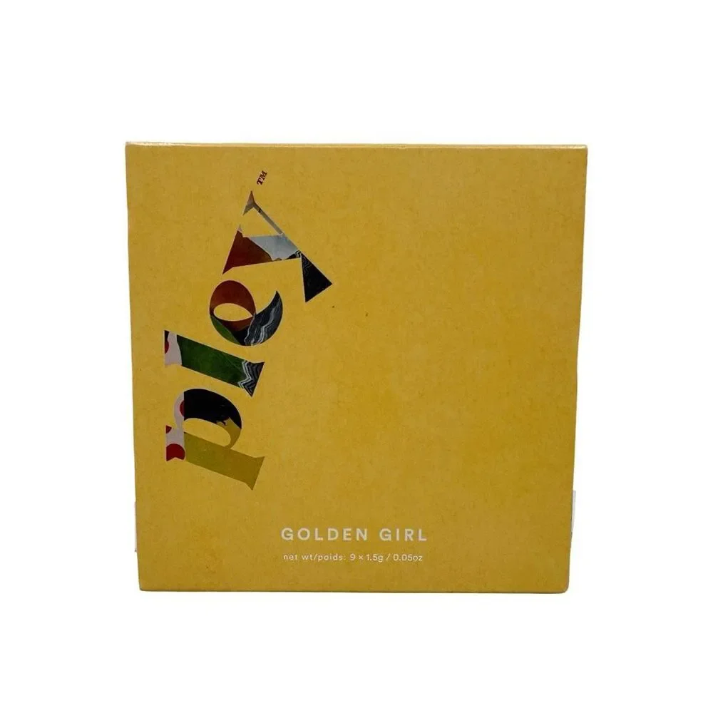 Pley Beauty Pleyer Eyeshadow Palette - Golden Girl - 9 x 1.5g / 0.05 oz